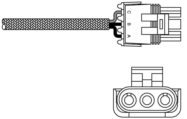 OKSIJEN SENSORU - RENAULT CLIO I. LAGUNA I. MEGANE. SAFRANE. TWINGO I 04/92