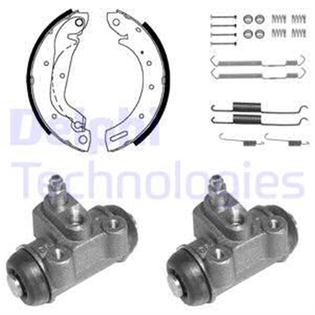 FREN PABUC KITI ARKA FORD MAVERICK / NISSAN SERENA. TERRANO. VANETTE CARGO 07/92
