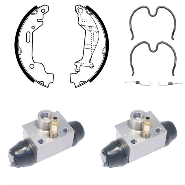 FREN PABUC KITI ARKA OPEL AGILA 06/00 04/08
