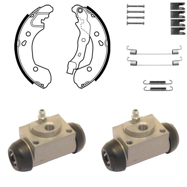 FREN PABUC KITI ARKA NISSAN MICRA. MICRA C C. NOTE / RENAULT CLIO. MODUS 01/03
