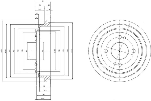 FREN KAMPANASI ARKA HONDA FIT. ZAZZ 05 08