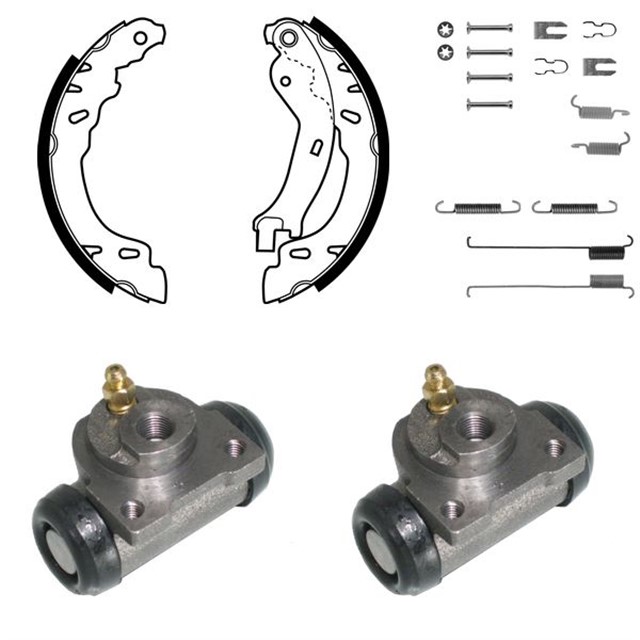 FREN PABUC KITI ARKA FIAT PANDA 09/03