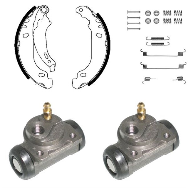 FREN PABUC KITI ARKA PEUGEOT 206 09/98
