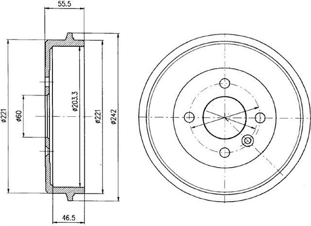 FREN KAMPANASI ARKA VOLVO 440. 460. 480 11/88 07/97