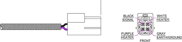OKSIJEN SENSORU - NISSAN ALMERA II 1.5L. 1.8L; MICRA 1.0:. 1.2L. 1.4L; NOTE 1.4L; PATHFINDER 4.0L; P