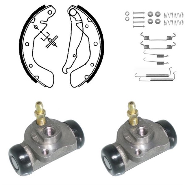 FREN PABUC KITI ARKA OPEL ASTRA. CORSA 07/91 03/94
