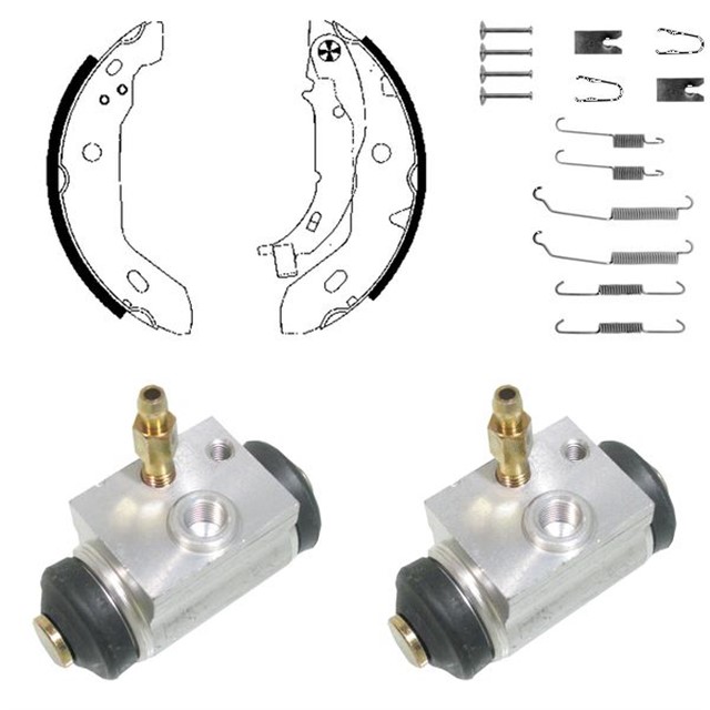 FREN PABUC KITI ARKA MERCEDES A140. A160. A170 07/97 08/04
