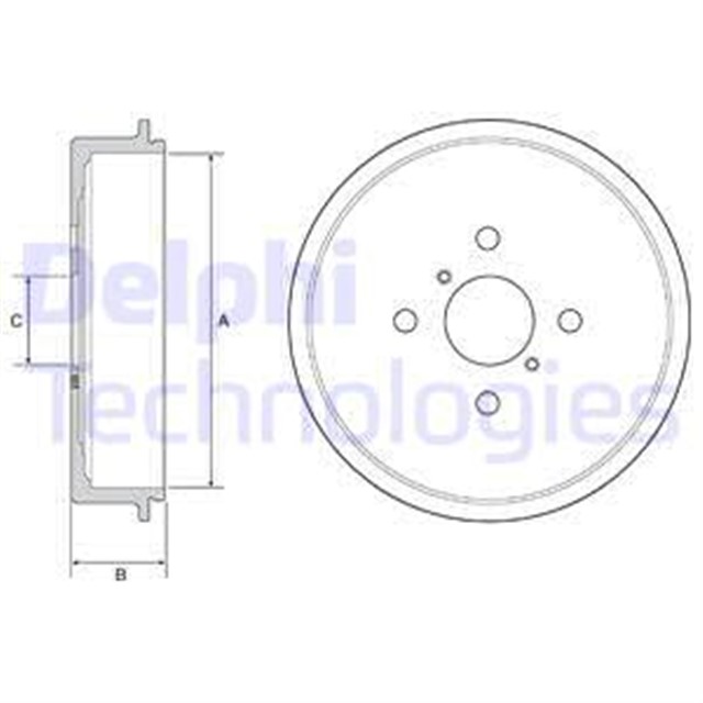 FREN KAMPANASI ARKA TOYOTA YARIS