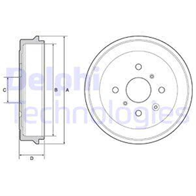 FREN KAMPANASI ARKA CITROEN C1 / PEUGEOT 107 / TOYOTA AYGO 05
