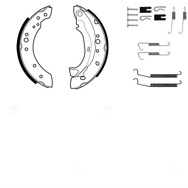 FREN PABUC KITI ARKA CITROEN C2. C2 ENTERPRISE. C3. C3 PLURIEL 04/02