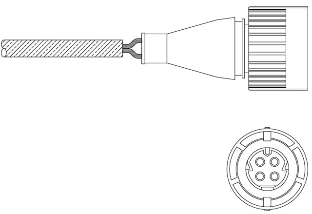 OKSIJEN SENSORU - BMW 3 SERIES 09/92 08/94