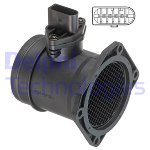 MAF SENSORU AUDI A4 - A4 CABRIO - A6 - VW PASSAT - PASSAT ESTATE - VARIANT 11/2000 - 06/2008