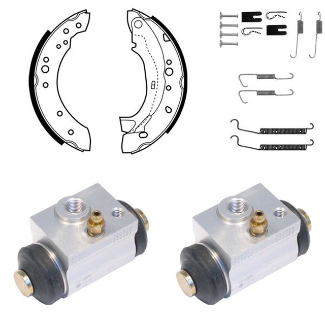 FREN PABUC KITI ARKA CITROEN C2. C2 ENTERPRISE. C3. C3 PLURIEL / PEUGEOT 1007 04/02