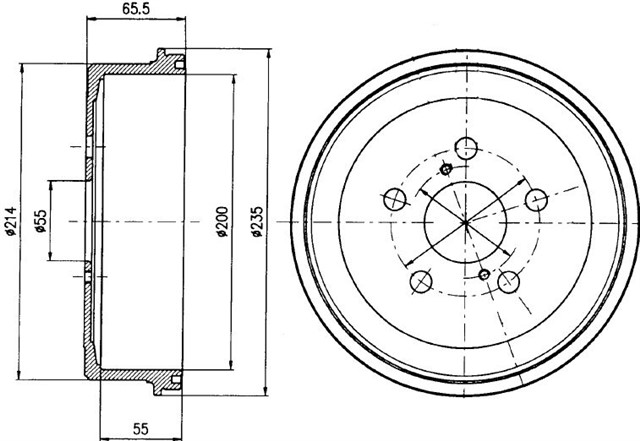 FREN KAMPANASI ARKA TOYOTA CARINA E 01/92 12/97