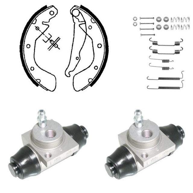 FREN PABUC KITI ARKA OPEL ASTRA 02/98