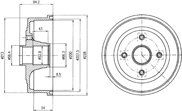 ARKA FREN KAMPANA CORSA C 01 11 ABS LI
