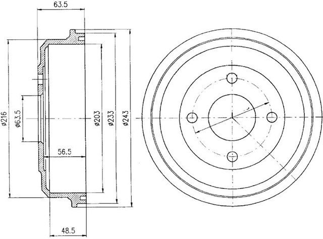 FREN KAMPANASI ARKA FORD MONDEO 93 10/00