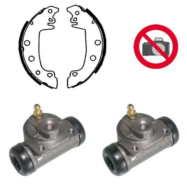 FREN PABUC KITI ARKA CITROEN C15 07/84