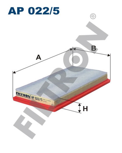 HAVA FILTRESI FIAT 500 0.9 09 PANDA 0.9 12