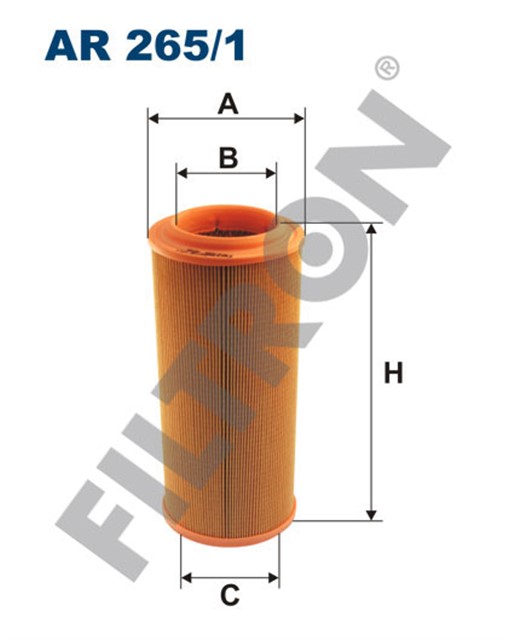 HAVA FILTRESI [SILINDIR TIP] POLO AMF 1.4 TDI 99 - 01