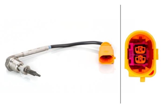 EGZOZ SICAKLIGI SENSORU 2 - KUTUPLU AUDI A4 - A5 - Q7 VW PHAETON