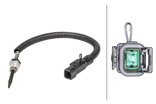 EGZOZ SICAKLIGI SENSORU 230 MM 2 - KUTUPLU VOLVO