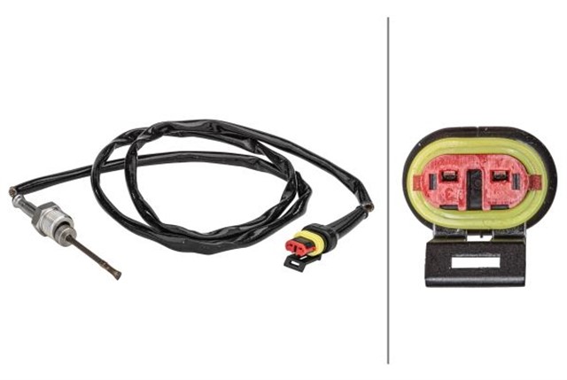 EGZOZ SICAKLIGI SENSORU 1000 MM 2 - KUTUPLU DAF