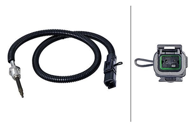 EGZOZ SICAKLIGI SENSORU 560 MM 2 - KUTUPLU VOLVO