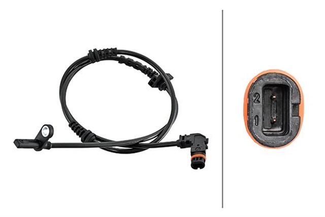 TEKERLEK HIZ SENSORU 2 - KUTUPLU MERCEDES BENZ S