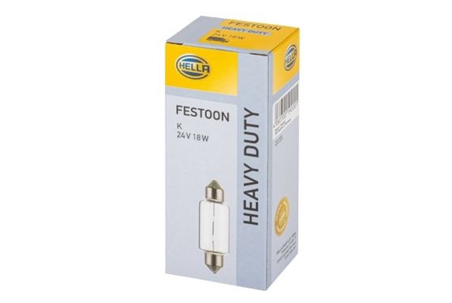 AMPUL 24V 18W UNIVERSAL