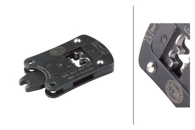 KRIMP PENSESI EKI SIYAH METAL TOOL HEAD ABS - G