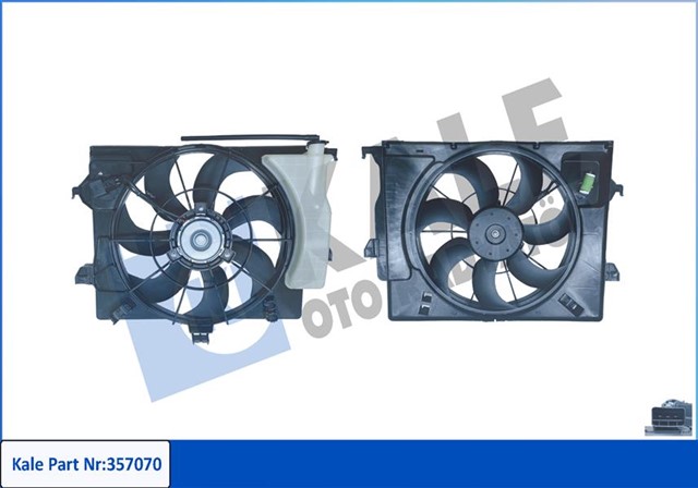 FAN GRUBU HYUNDAI ACCENT IV 1.4 1.6 10 - KIA RIO III 1.4CVVT 11 12V DAVLUMBAZLI 253801W150 - 253801W151 - 253801W152