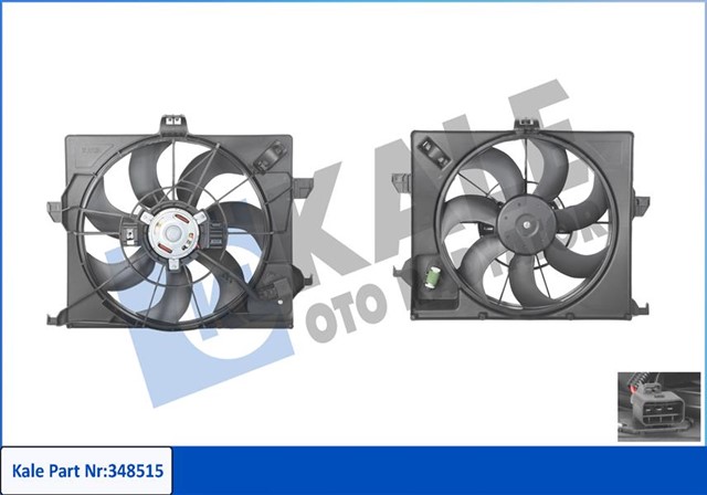 FAN MOTORU DAVLUMBAZLI ACCENT BLUE 1.6 CRDI 11 - 