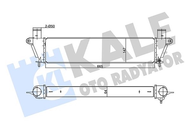 INTERCOOLER AL/PL/BRZ D - MAX