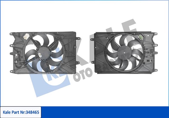 FAN MOTORU DAVLUMBAZLI FIAT EGEA 1.6MTJ - 1.4 120PS