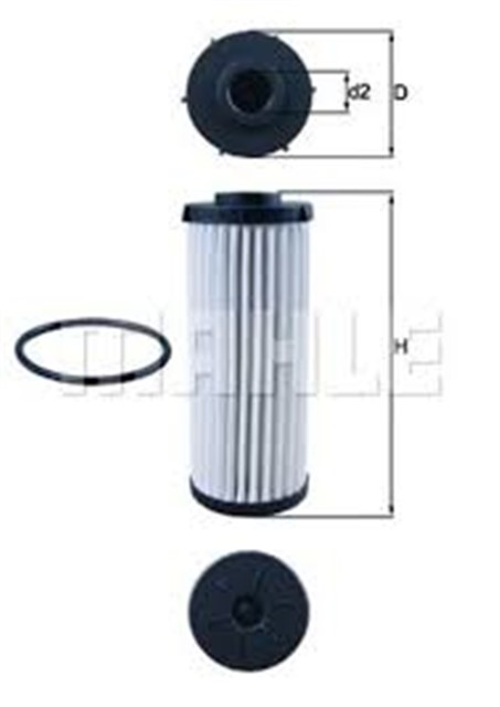 HIDROLIK FILTRE GOLF 7 - PASSAT15 TIGUAN 07 T5 09 - 15 T5 15 Q3 11 2.0TDI - TFSI OTOMATIK SANZUMAN