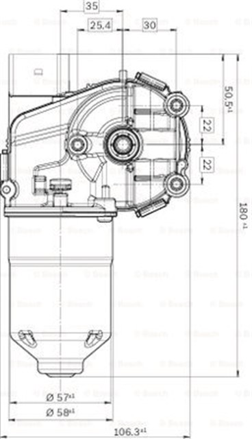 SILECEK MOTORU 0390243610