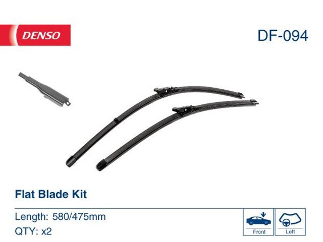 FLAT WIPERBLADE OE KIT 580/475