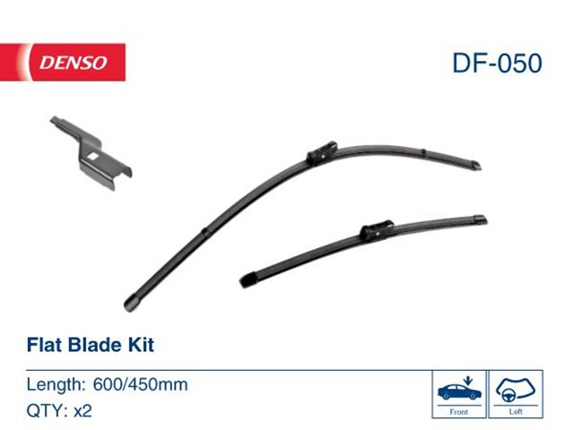WIPER. FLAT FRONT BLADE