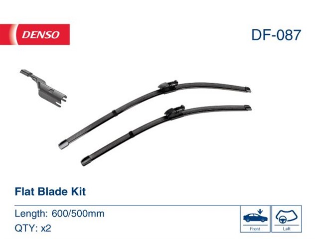 FLAT WIPERBLADE OE KIT 600/500