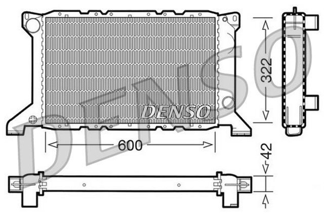 RADIATOR FORD TRANSIT 94 - 00