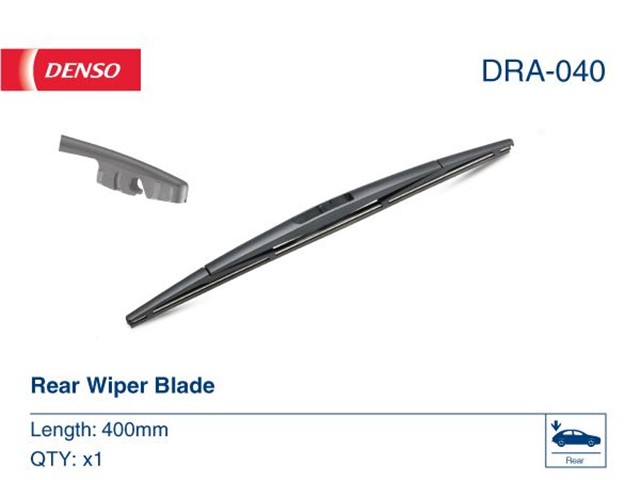 WIPER. CONV REAR BLADE