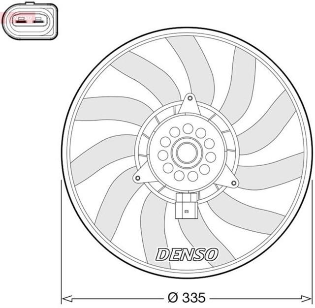 FAN. RADIATOR AUDI A6 4G. C7 10 - 18