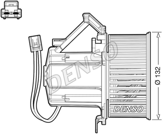 CABIN BLOWER AUDI A4 8K. B8 07 - 15