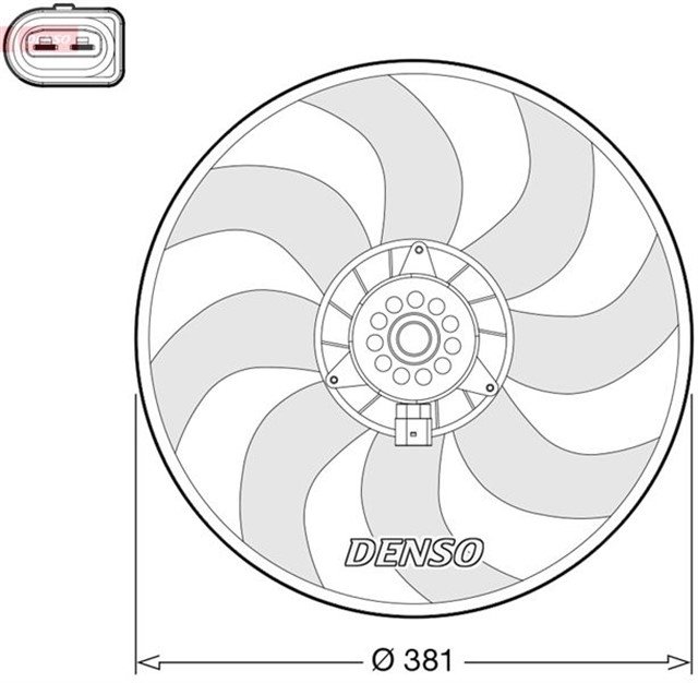 FAN. RADIATOR AUDI A6 4G. C7 10 - 18