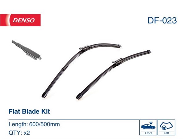 WIPER. FLAT FRONT BLADE