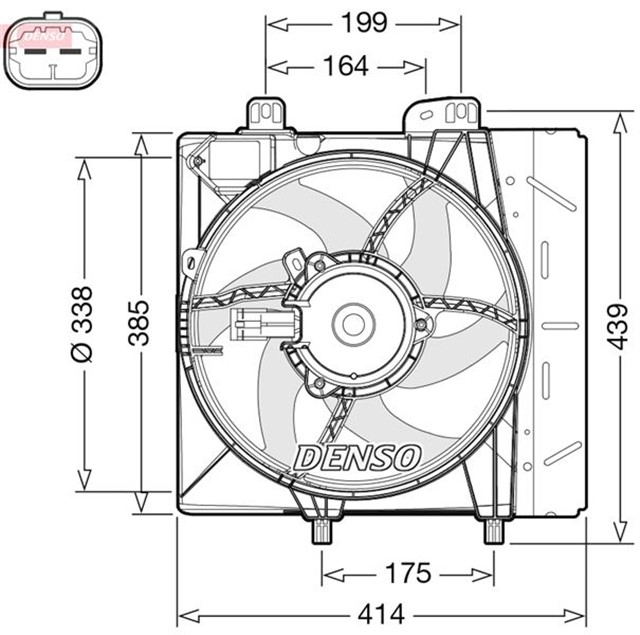 FAN MOTORU 1007 2008 I 207 207 CC 207 SW 207 208 I 301 - C - ELYSEE C2 C3 I C3 I PLURIEL C3 II C3 II AIRCROSS C3 II VAN C3 III C4 CACTUS C4 CACTUS VAN DS3