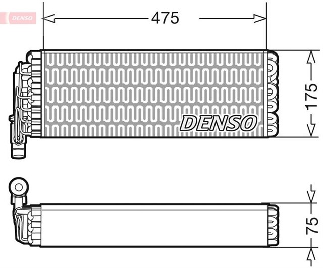 EVAPORATOR. AIR CONDITIONING