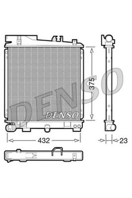 RADIATOR BMW 3 E30 82 - 94