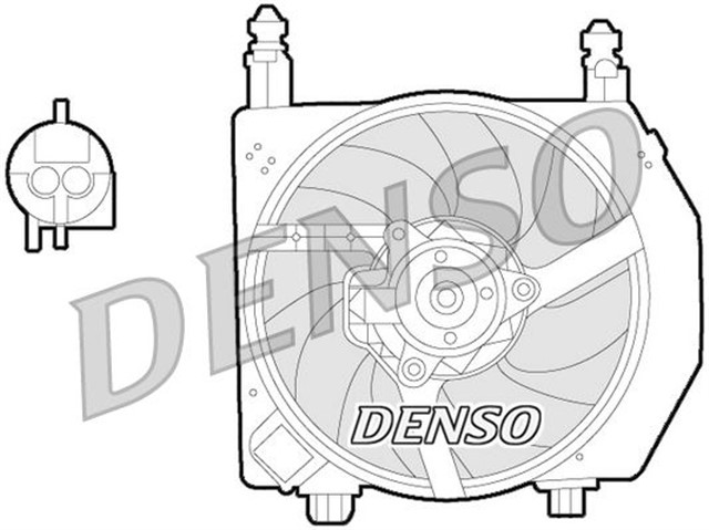 FAN. RADIATOR FORD FIESTA IV 95 - 03